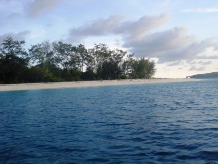 Percurso de barco: Valu - Ilhéu de Jaco; @2012